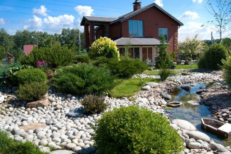 Водоемы и фонтаны - Ландшафтный дизайн дачного участка фото