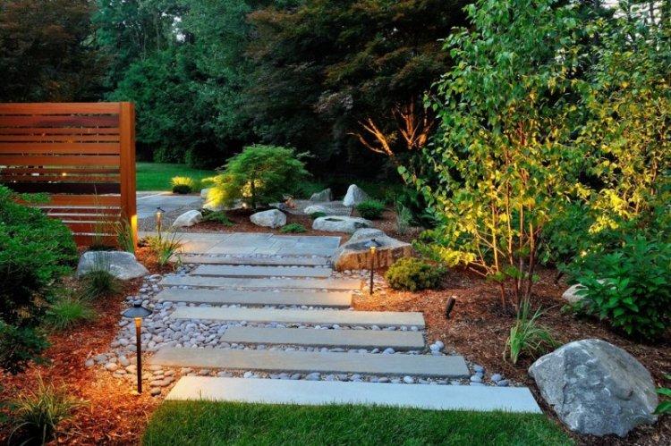 Освещение - Ландшафтный дизайн дачного участка фото