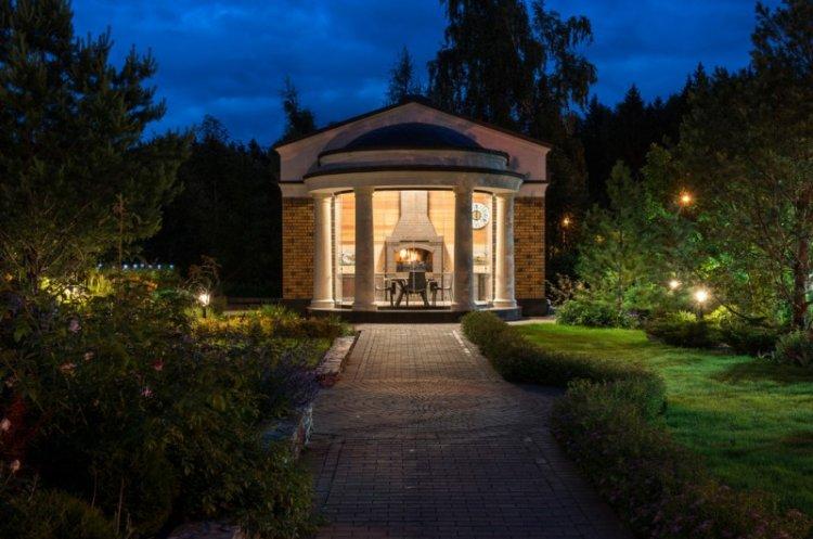 Освещение - Ландшафтный дизайн дачного участка фото