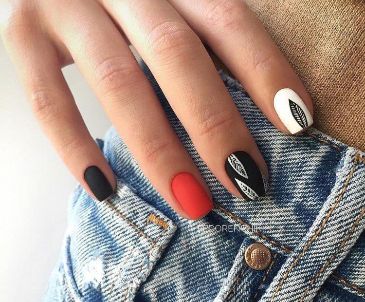 Летний маникюр 2020 на короткие ногти