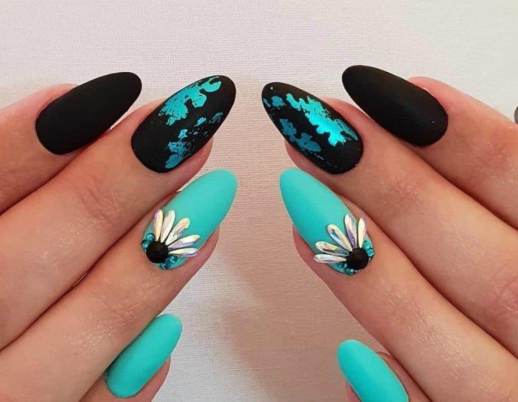 Летний маникюр 2020 на длинные ногти