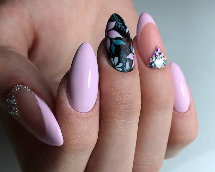 Летний маникюр 2020 на длинные ногти