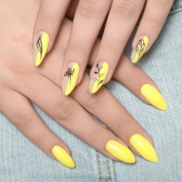 Летний маникюр 2020 на длинные ногти