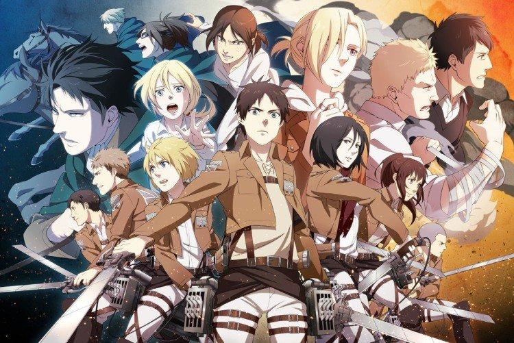 Атака титанов - Лучшие аниме