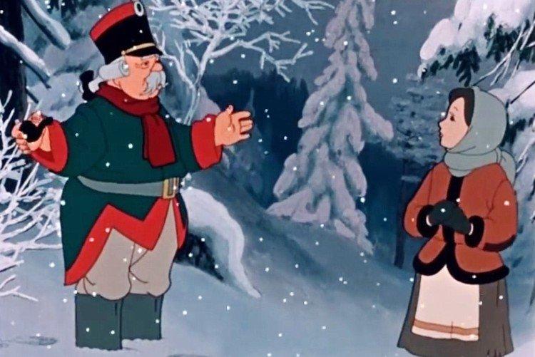 Двенадцать месяцев - Лучшие новогодние мультфильмы для детей