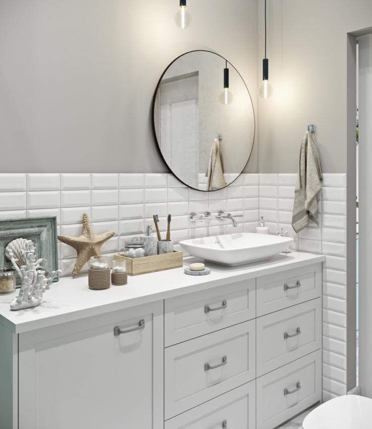 Маленькая квартира в морском стиле, Москва - дизайн интерьера