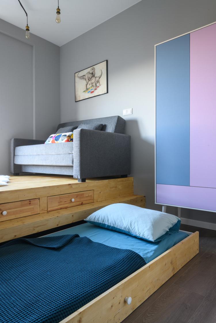 Маленькая квартира-студия для студента - дизайн интерьера