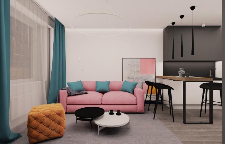 Маленькая квартира-студия, ЖК «Москвичка»