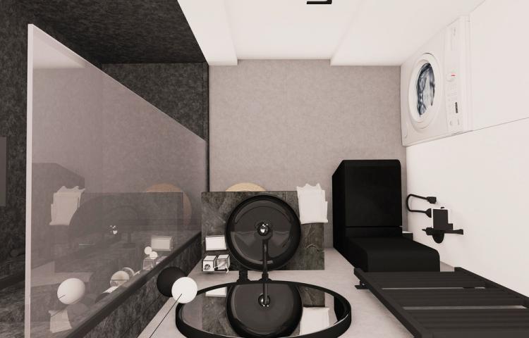 Маленькая квартира-студия в ЖК «Москвичка» - дизайн интерьера