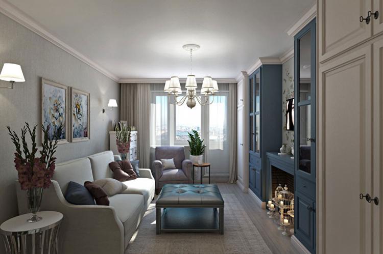 Дизайн-проект квартиры «Маленькое счастье»