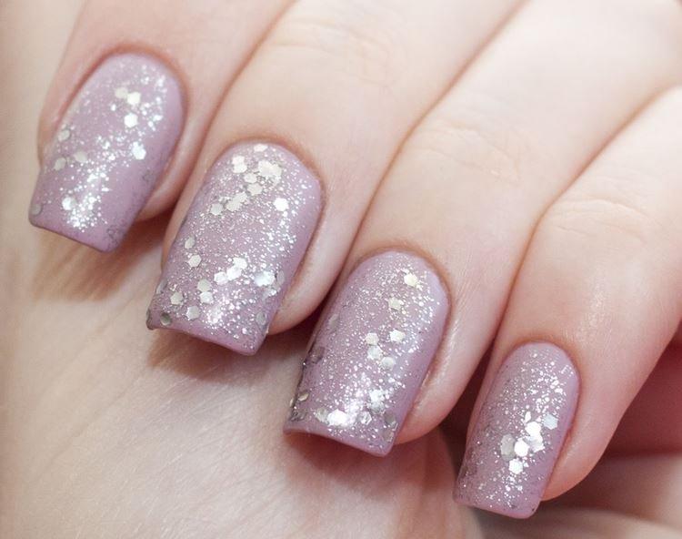 Блестки - Модный маникюр 2020