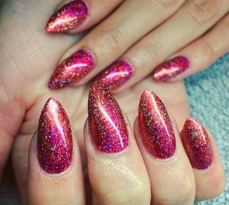 Блестки - Модный маникюр 2020