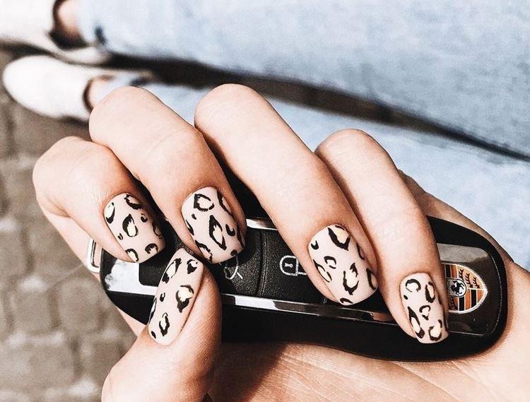 Животные принты - Модный маникюр 2020