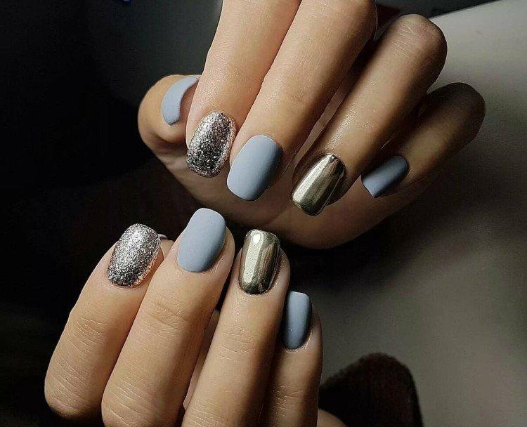 Глиттер - Маникюр 2021