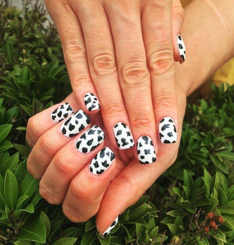 Животные принты - Маникюр 2021