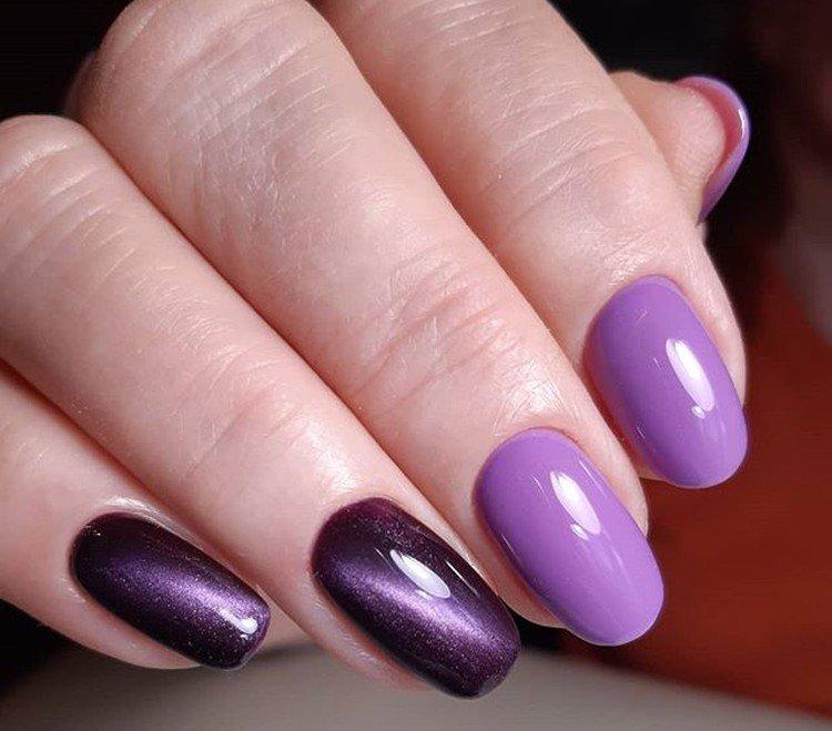 Кошачий глаз - Маникюр 2021