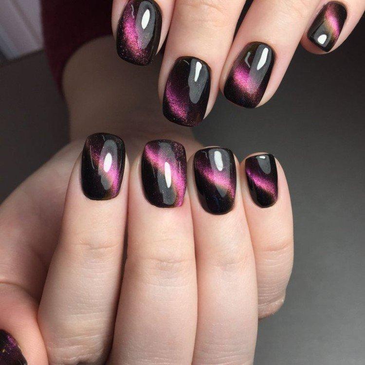 Кошачий глаз - Маникюр 2021