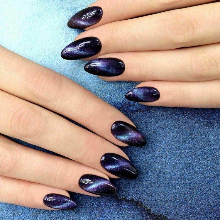 Кошачий глаз - Маникюр 2021