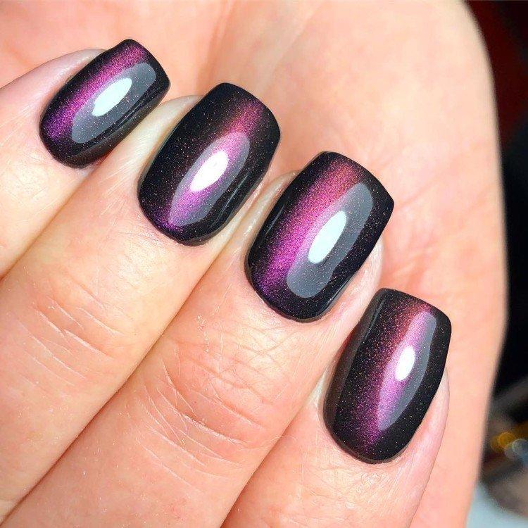 Кошачий глаз - Маникюр 2021