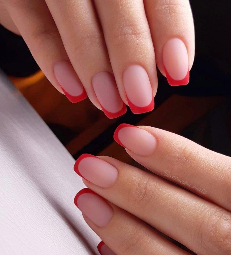 Классический френч 2020 - фото маникюра