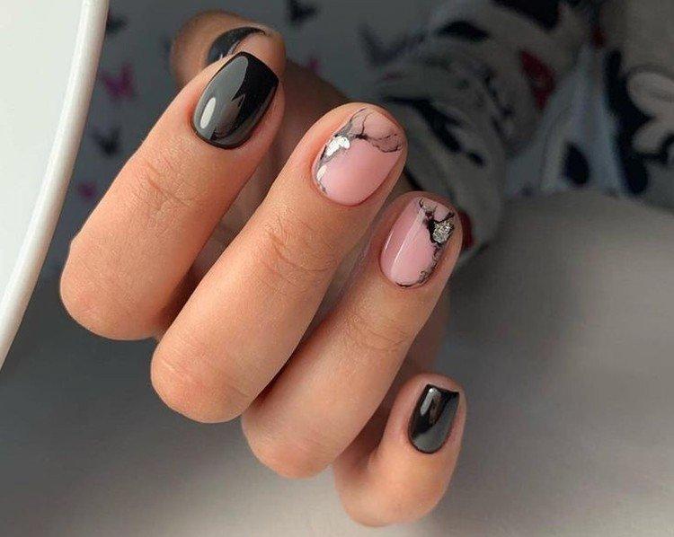 Форма - Маникюр на короткие ногти 2021