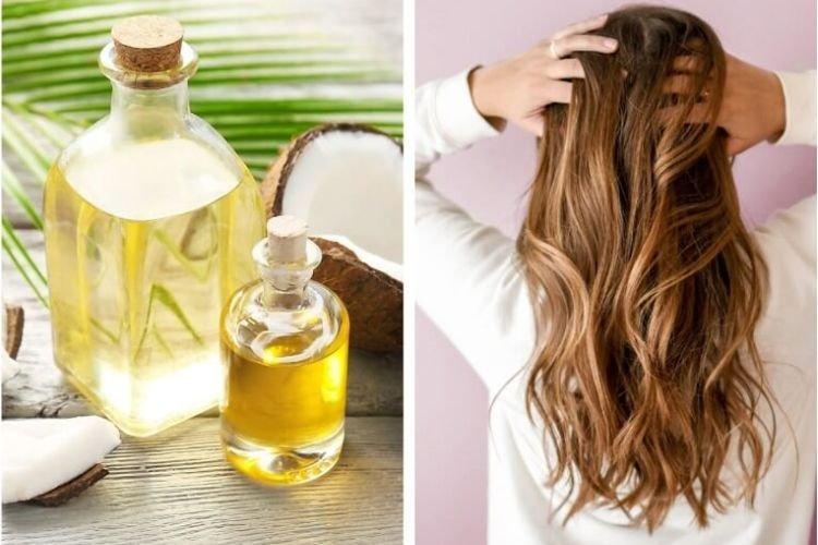 Маска для волос с кокосовым маслом и бананом