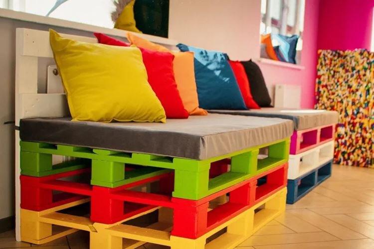 Диван - Мебель из поддонов своими руками фото и идеи