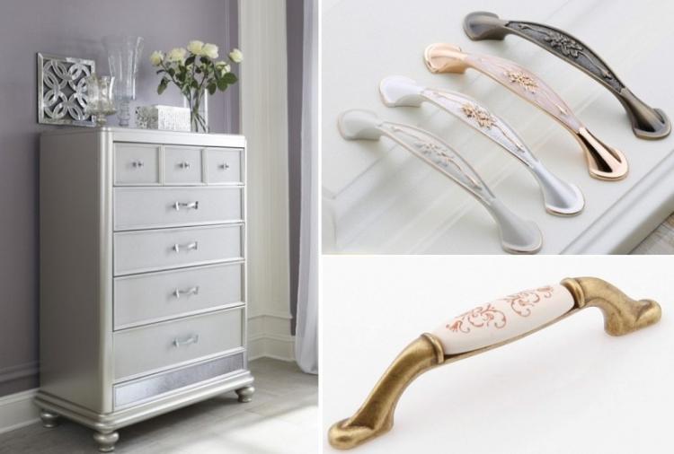 Скобы - Виды ручек для мебели