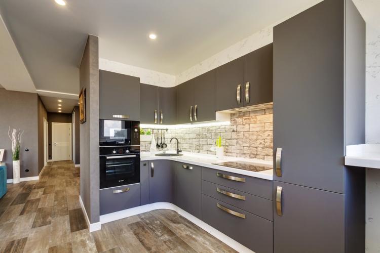 Middle loft: Интерьер квартиры 102 м2