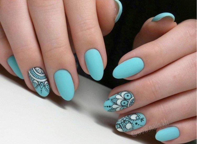 Тропические оттенки - Модные цвета маникюра 2020-2021