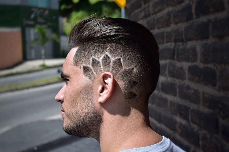Выбритые виски - Модные мужские стрижки 2020