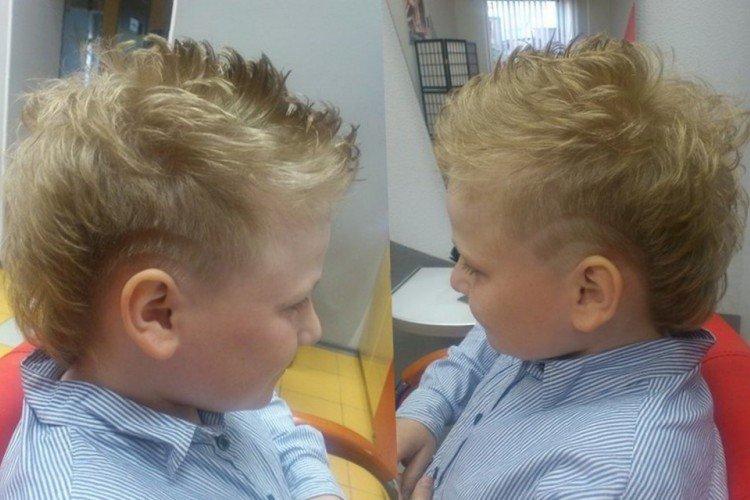 Дракончик - Модные стрижки для мальчиков 2021