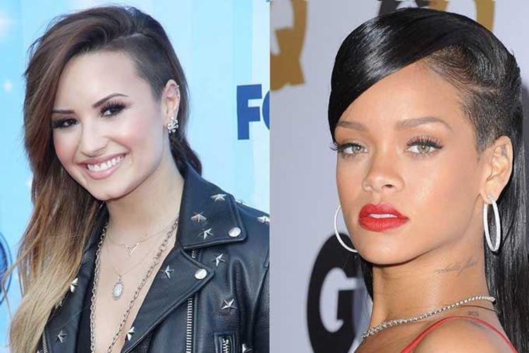 Выбритые виски - Модные женские стрижки 2020 на длинные волосы