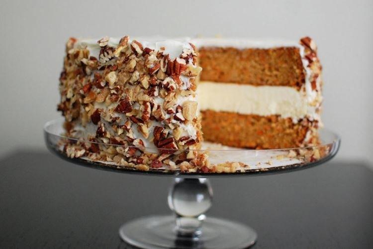 Морковный торт без яиц - рецепты