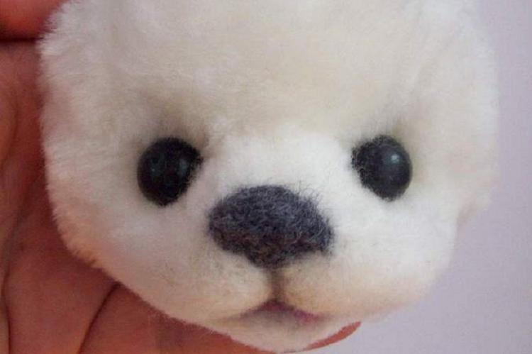 Щенок из меха - Мягкие игрушки своими руками