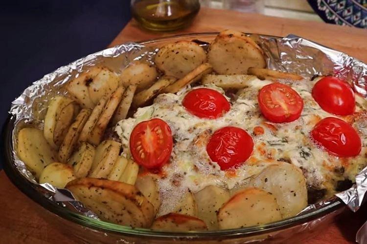 Мясо по-французски с греческим йогуртом в духовке - рецепты