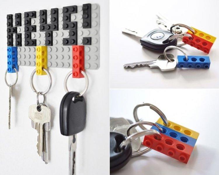 Ключница из лего - Настенная ключница для прихожей своими руками