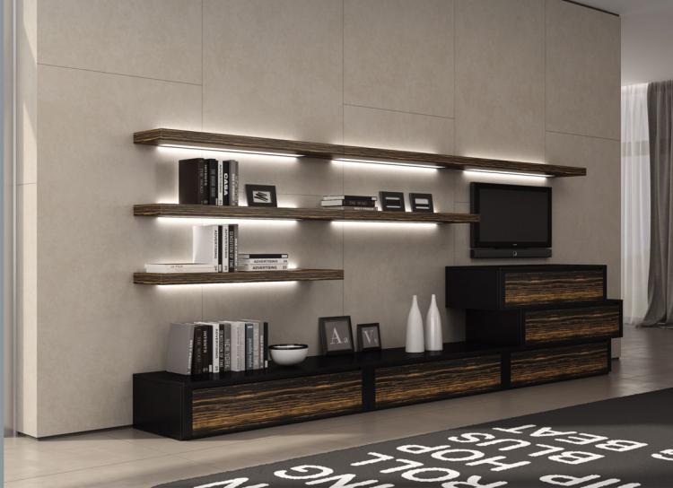 Настенные полки - фото