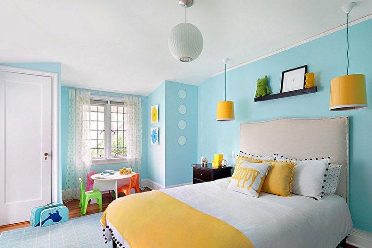 Матовые натяжные потолки в детской комнате