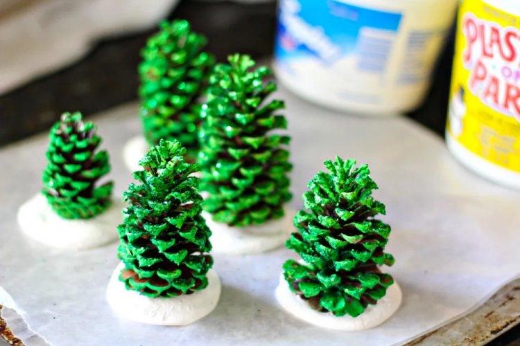 Новогодние поделки для детей своими руками - в детский сад и школу