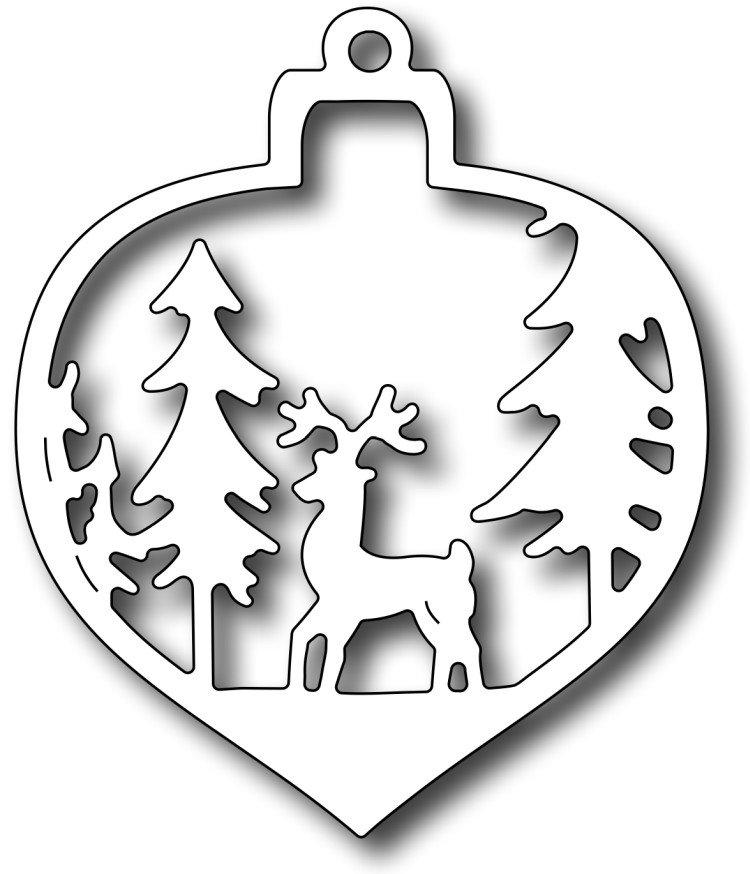 Животные и птицы - Новогодние трафареты 2021