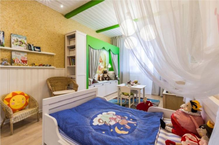 Жидкие обои - Виды обоев для детской комнаты