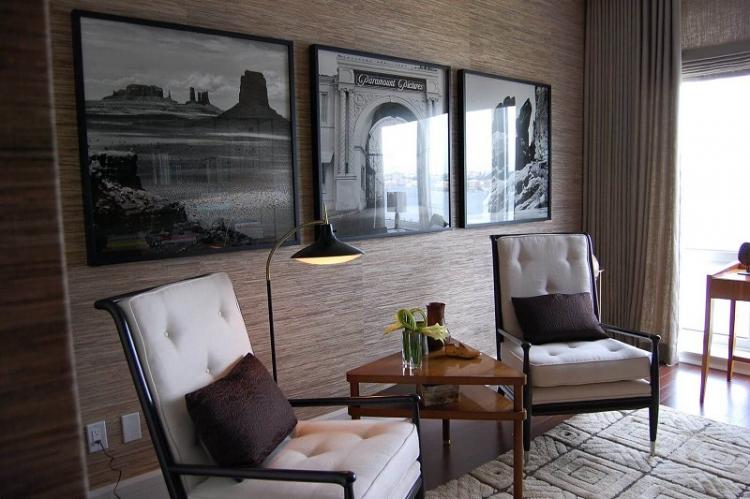 Обои для гостиной - фото и идеи