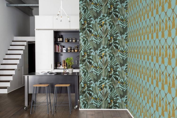 Обои для кухни - фото и идеи