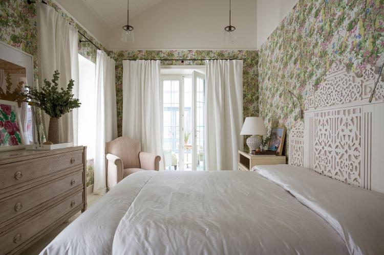 Текстильные обои - Виды обоев для спальни