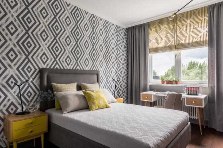 Обои для спальни - фото и идеи