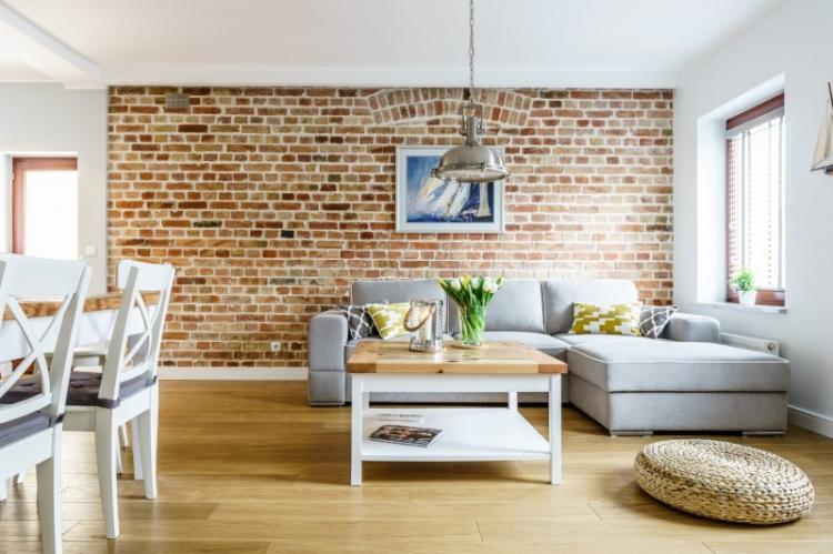 Обои под кирпичную кладку - фото