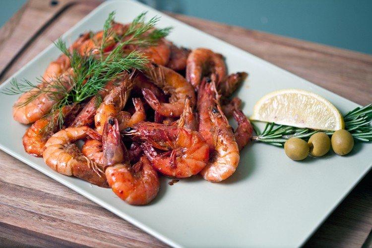 Креветки с травами в соевом соусе - Очень вкусные блюда рецепты