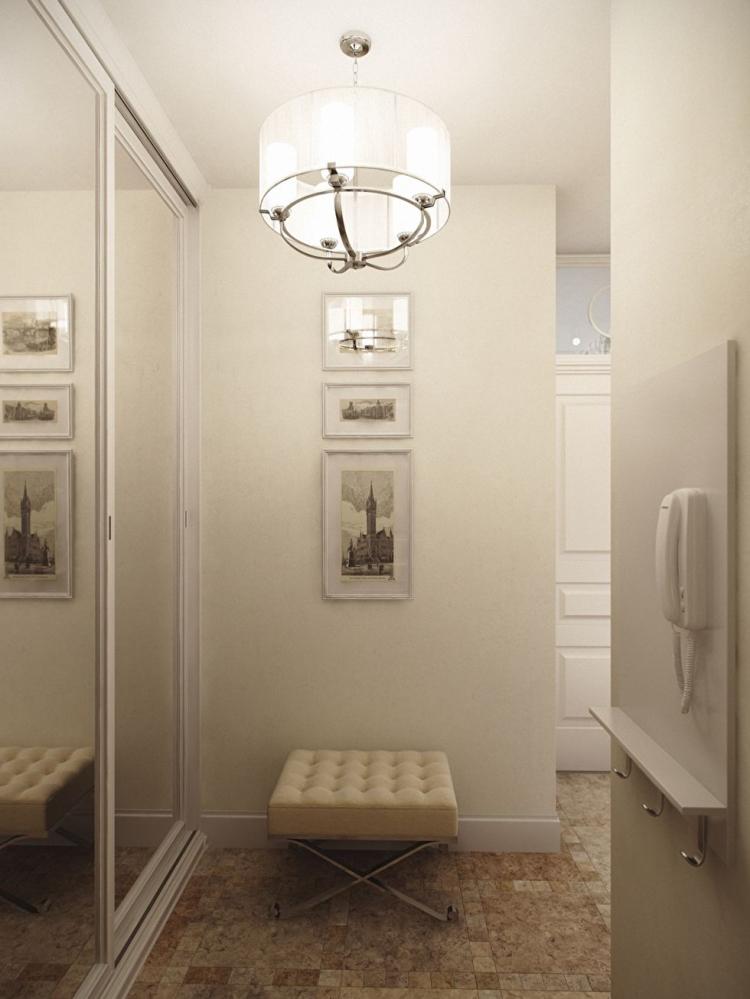 Однокомнатная квартира 40 м2 - дизайн интерьера