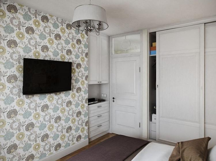 Однокомнатная квартира 40 м2 - дизайн интерьера